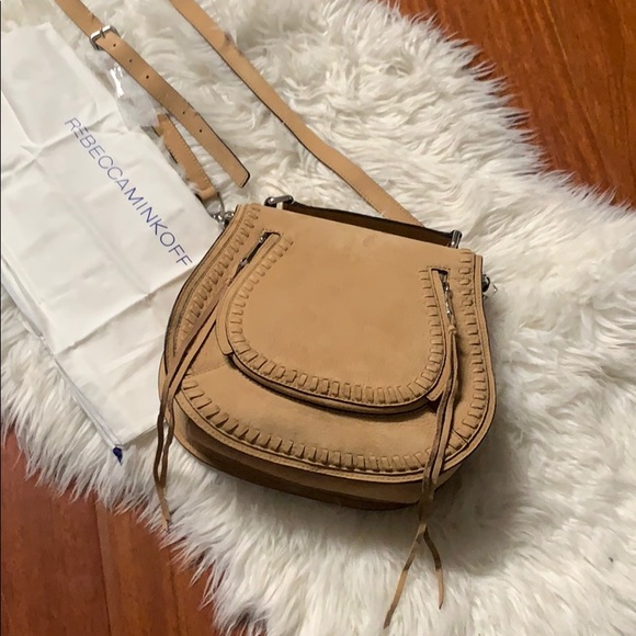 NWT Rebecca Minkoff Vanity Saddle Crossbody Bag - Picture 2 of 9